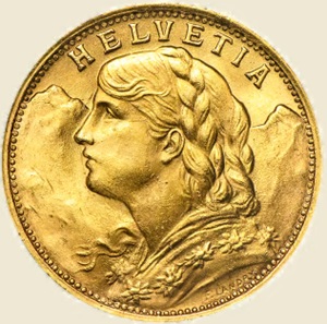 Swiss Gold Coin
